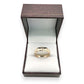 NZGD | 10ct Gold MICHAEL HILL Lustre Band Ring Size O