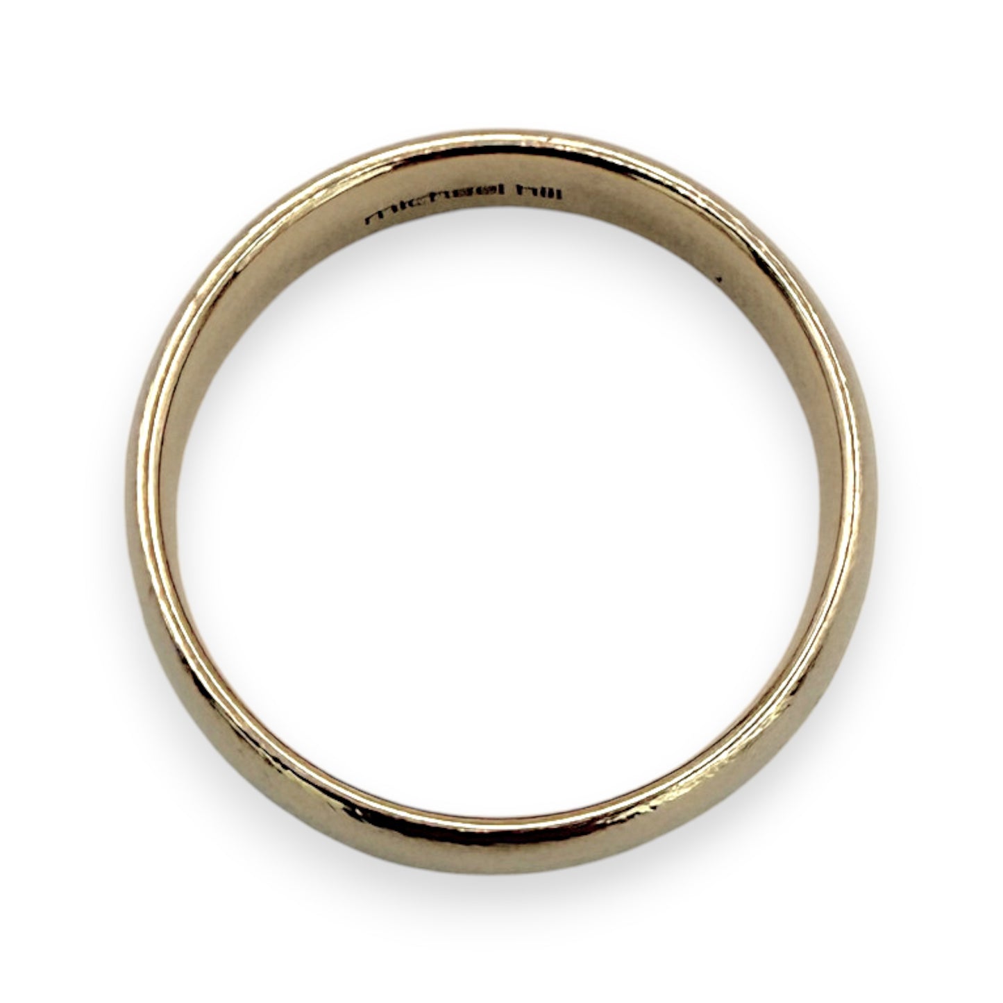NZGD | 10ct Gold MICHAEL HILL Lustre Band Ring Size O