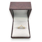 NZGD | 10ct Gold MICHAEL HILL Wishbone Promise Ring Size J 1/2