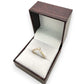 NZGD | 10ct Gold MICHAEL HILL Wishbone Promise Ring Size J 1/2