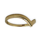 NZGD | 10ct Gold MICHAEL HILL Wishbone Promise Ring Size J 1/2