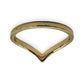 NZGD | 10ct Gold MICHAEL HILL Wishbone Promise Ring Size J 1/2