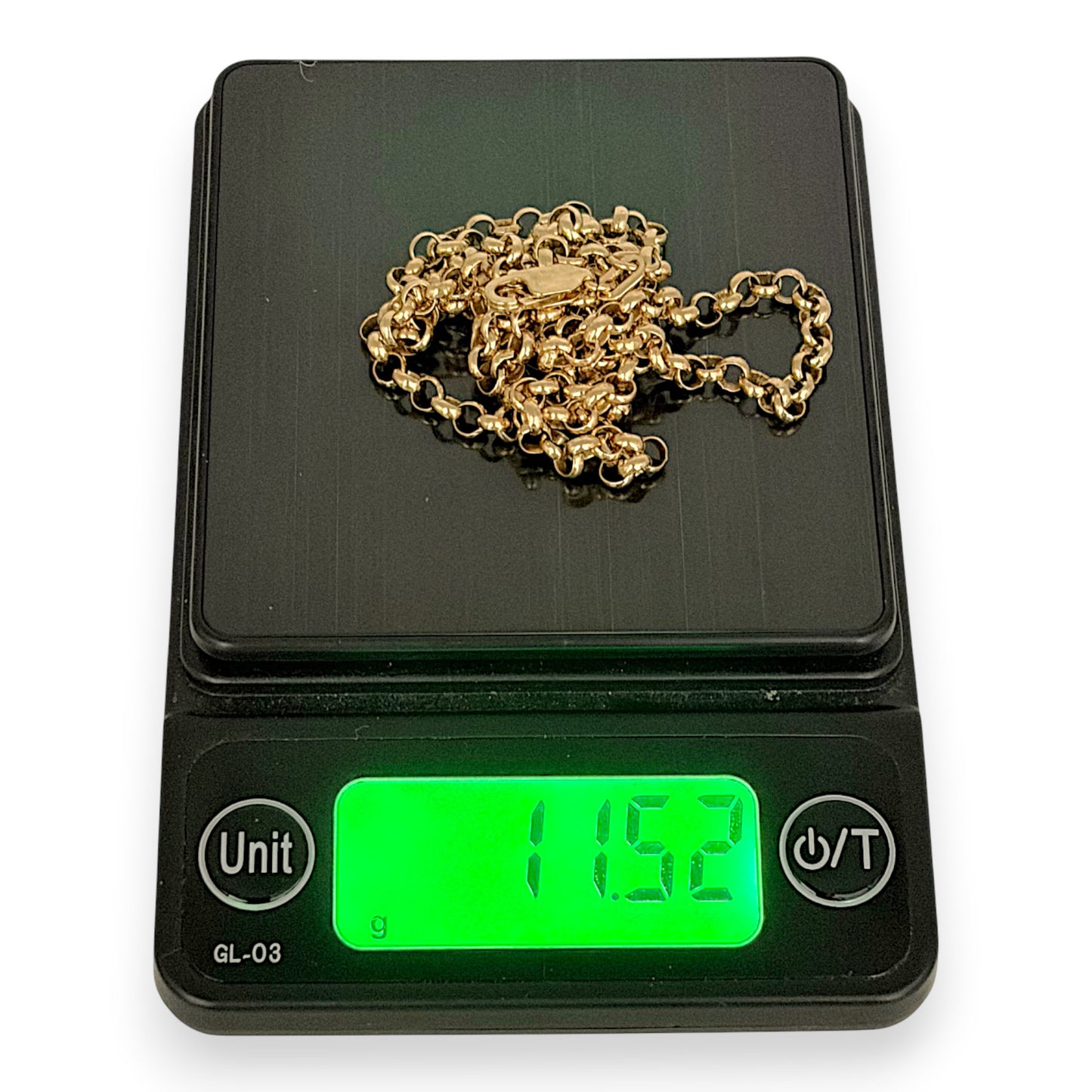 NZGD | 9ct Gold Heritage Belcher Chain 54cm