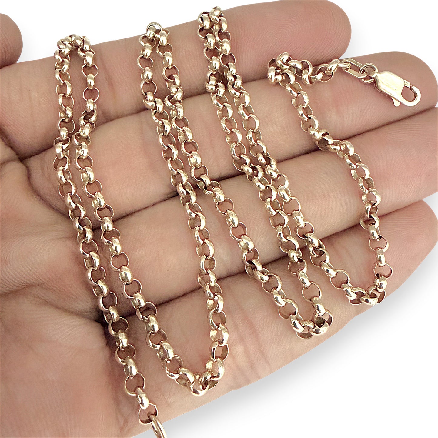 NZGD | 9ct Gold Heritage Belcher Chain 54cm