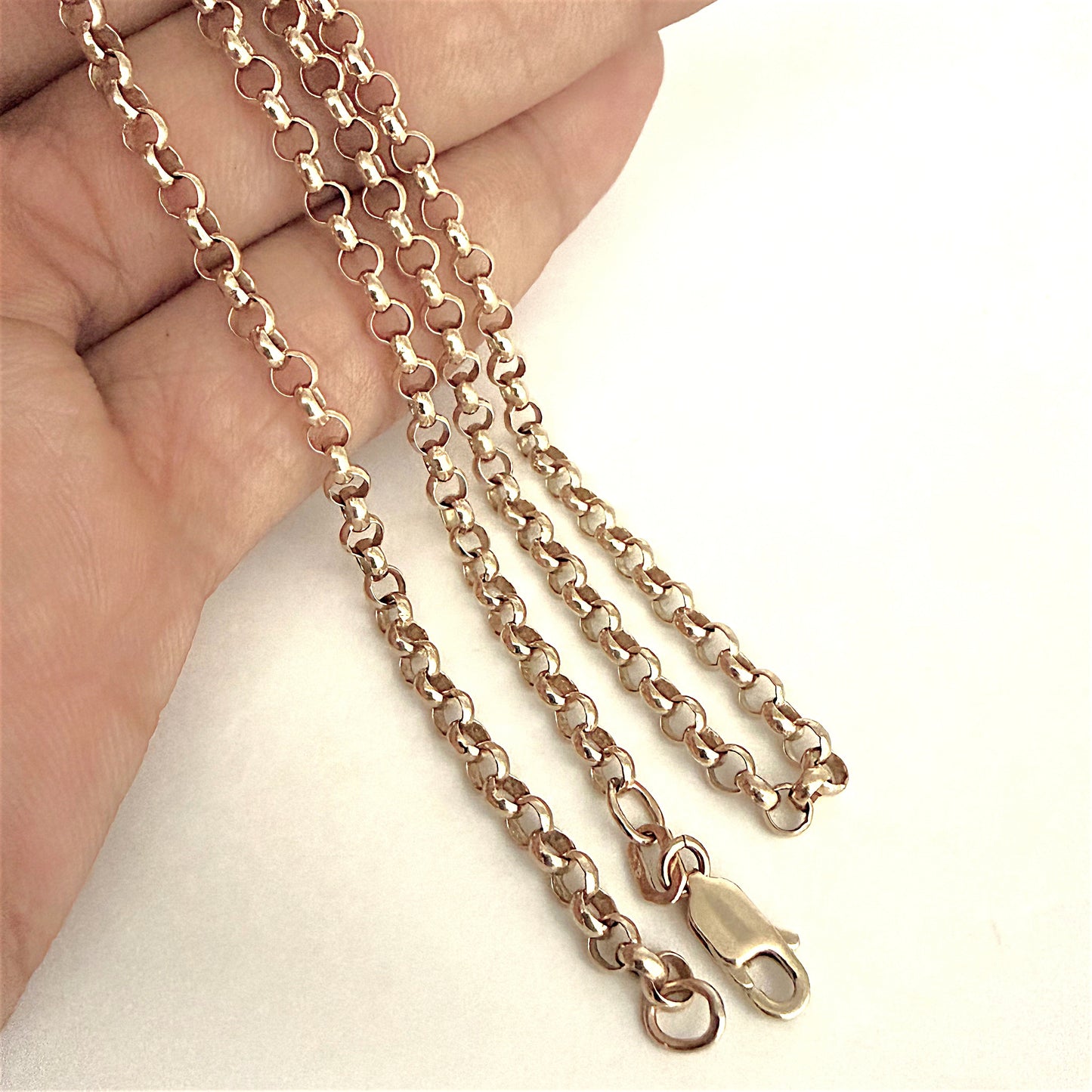 NZGD | 9ct Gold Heritage Belcher Chain 54cm