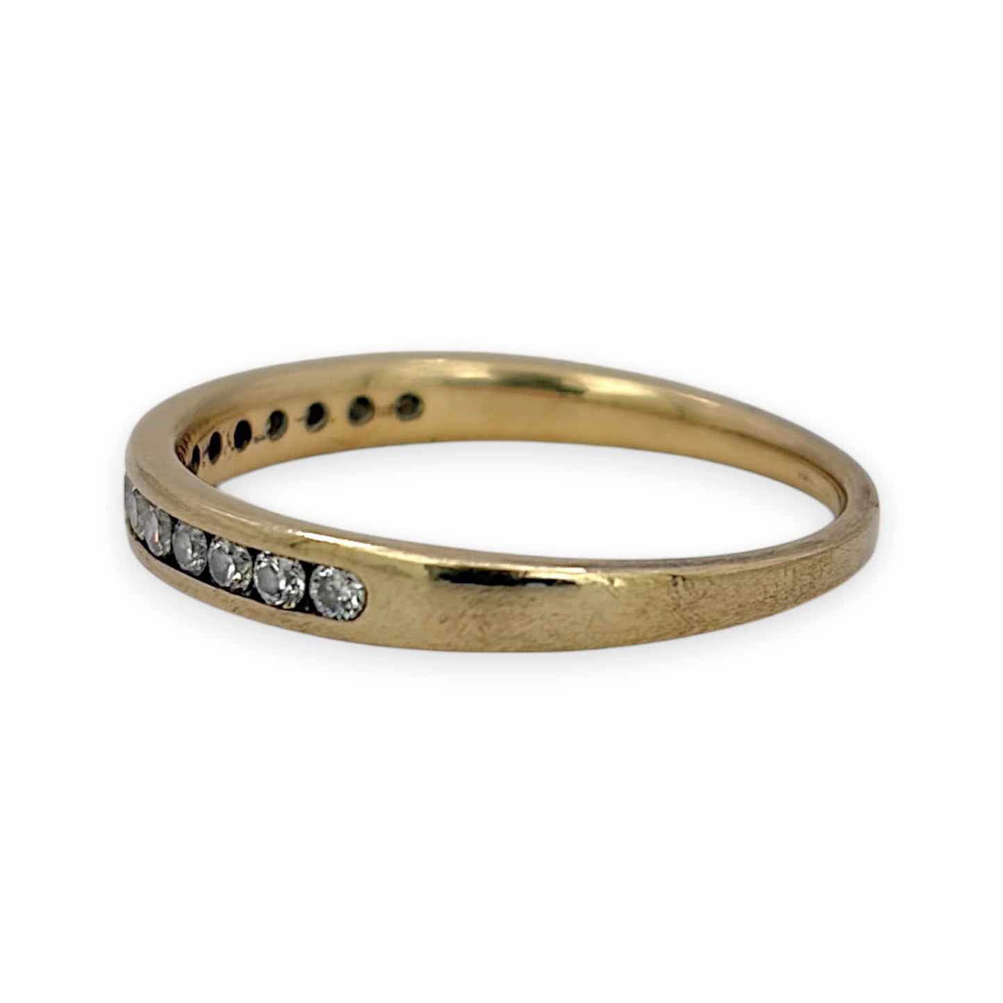 NZGD | 14ct Gold Michael Hill Classic Eternity Band Ring Size O 1/2