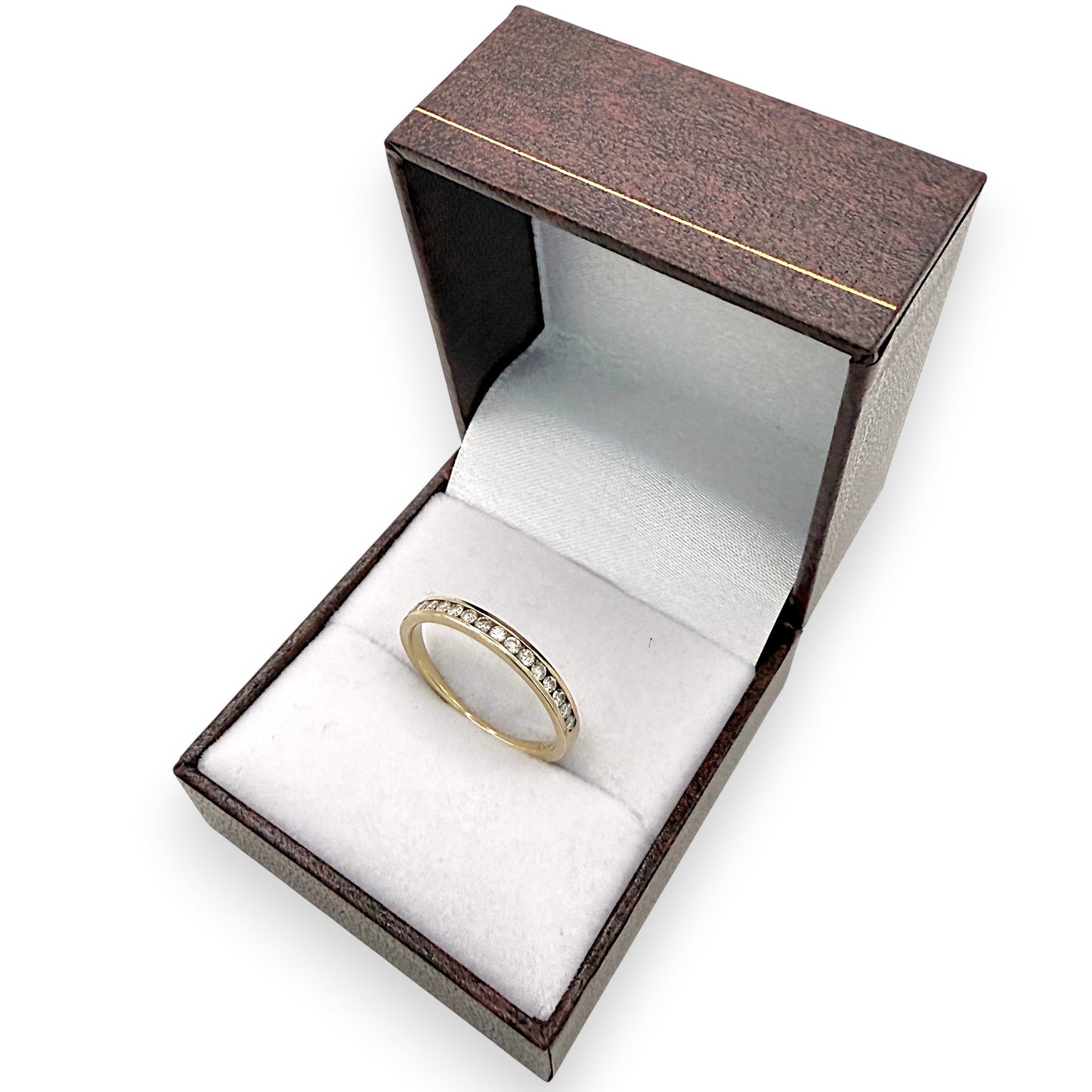 NZGD | 14ct Gold Michael Hill Classic Eternity Band Ring Size O 1/2