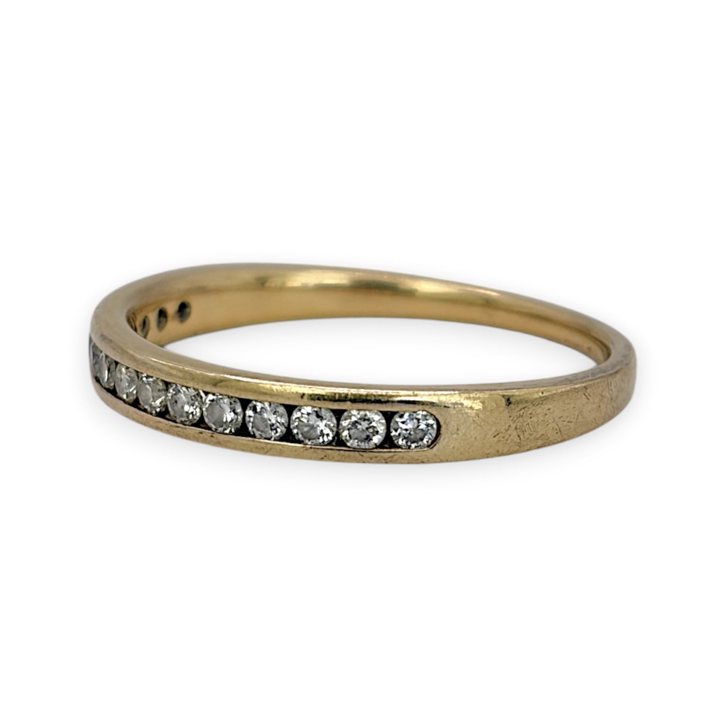 NZGD | 14ct Gold Michael Hill Classic Eternity Band Ring Size O 1/2
