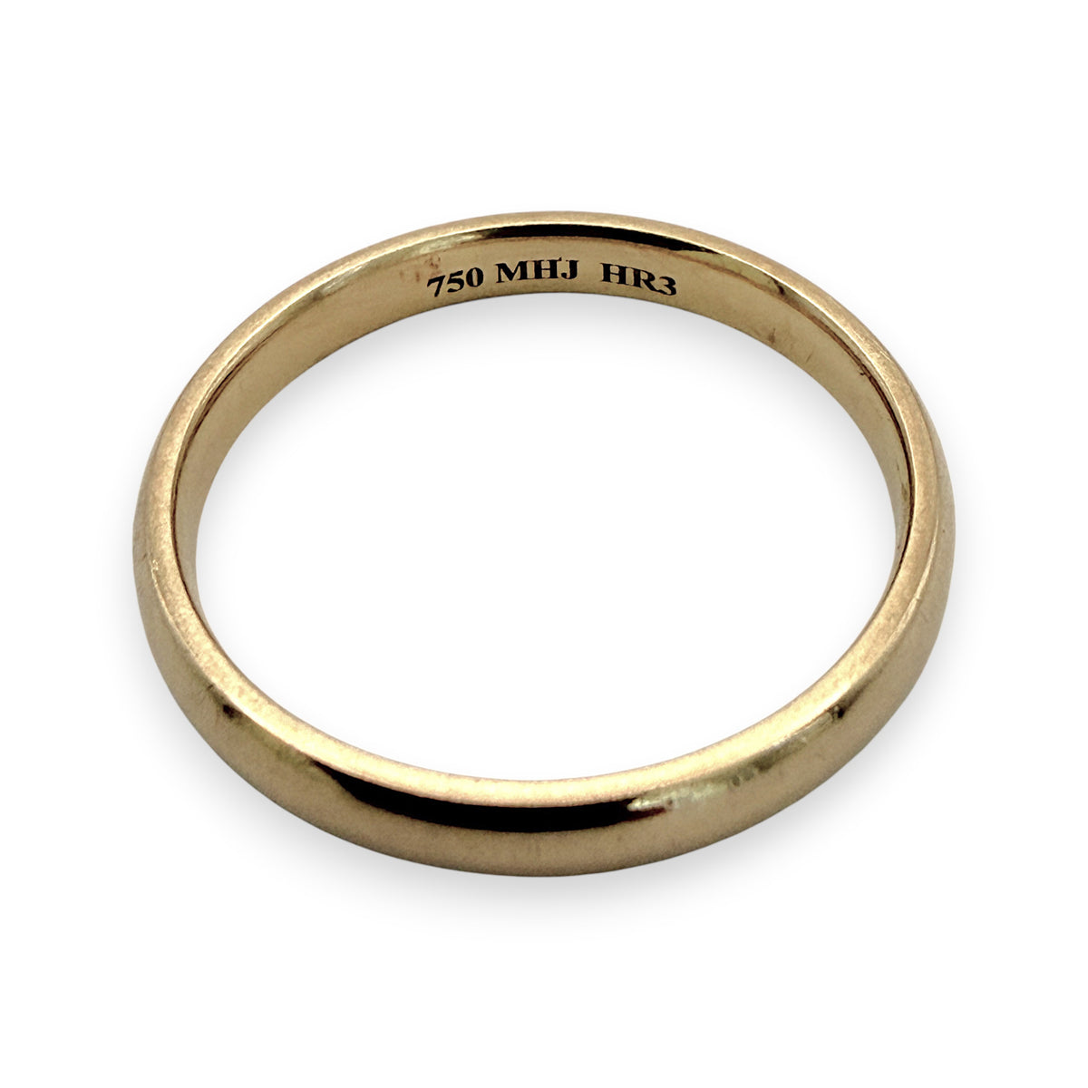 NZGD | Michael Hill 18ct Gold Classic Band Ring Size P 1/2