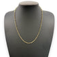 NZGD | 18ct Gold Aureate Paperclip Line Chain 50cm