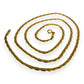 NZGD | 9ct Gold Bar‑Curb Rhythm Chain 49cm