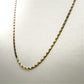 NZGD | 9ct Gold Bar‑Curb Rhythm Chain 49cm