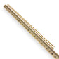 NZGD | 9ct Gold Bar‑Curb Rhythm Chain 49cm