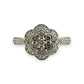 NZGD | 9ct White Gold Frost‑Petal Diamond Ring Valuation $2,000