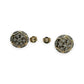 NZGD | 9ct Gold Floral Cluster Studs 10.9mm