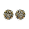 NZGD | 9ct Gold Floral Cluster Studs 10.9mm