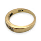 NZGD | 18ct Gold Diamond Precision Band Ring Size I 1/2
