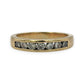 NZGD | 18ct Gold Diamond Precision Band Ring Size I 1/2