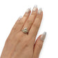 NZGD | 18ct Gold Diamond Dewdrop Pavilion Ring Valuation $4,800