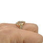 NZGD | 18ct Gold Diamond Dewdrop Pavilion Ring Valuation $4,800