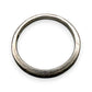 NZGD | 18ct White Gold Aureate Duo‑Diamond Band Ring Size N