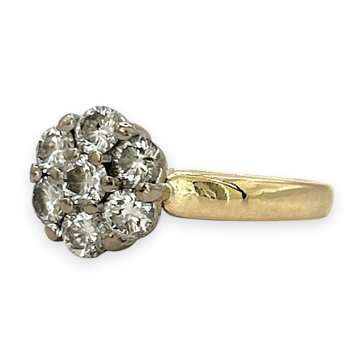 NZGD | 18ct Gold MICHAEL HILL Bloom Diamond Ring Valuation $6,000