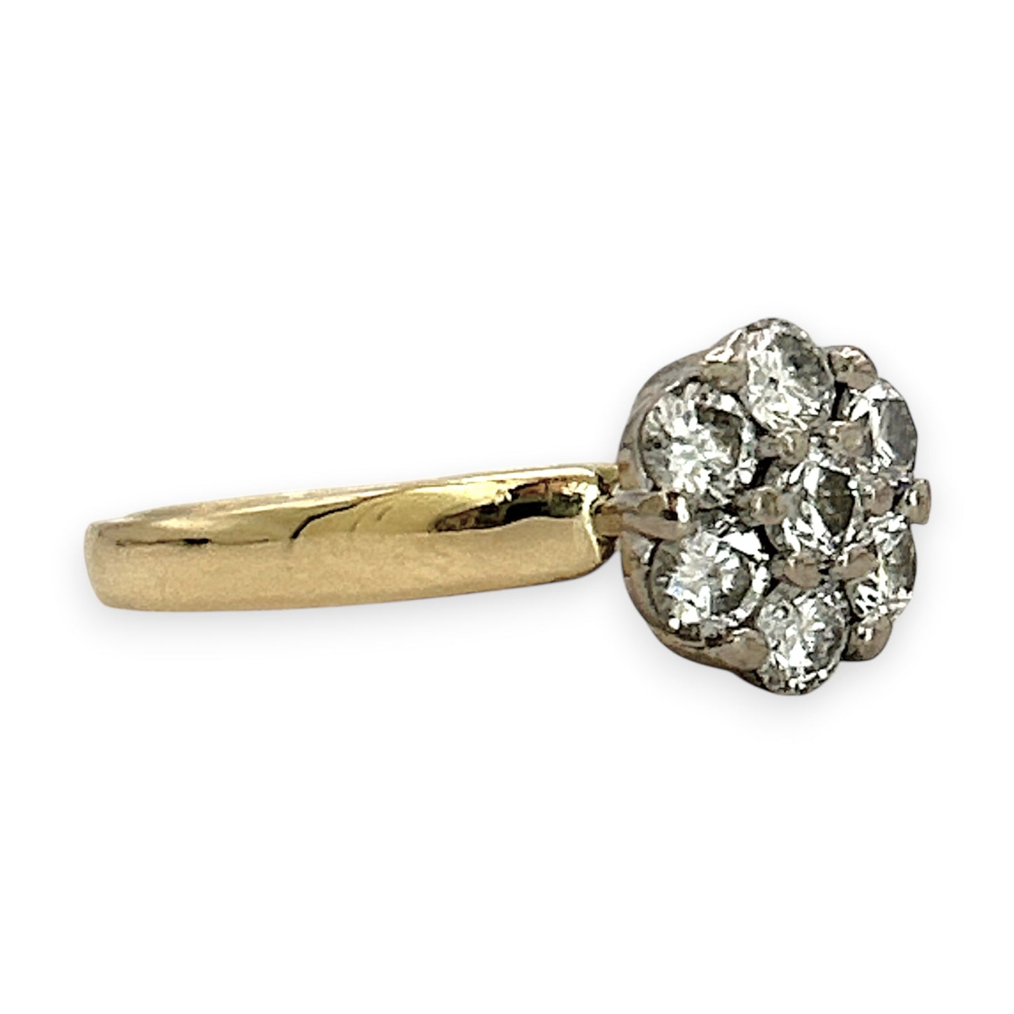 NZGD | 18ct Gold MICHAEL HILL Bloom Diamond Ring Valuation $6,000
