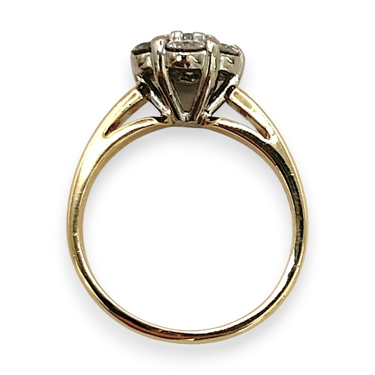 NZGD | 18ct Gold MICHAEL HILL Bloom Diamond Ring Valuation $6,000
