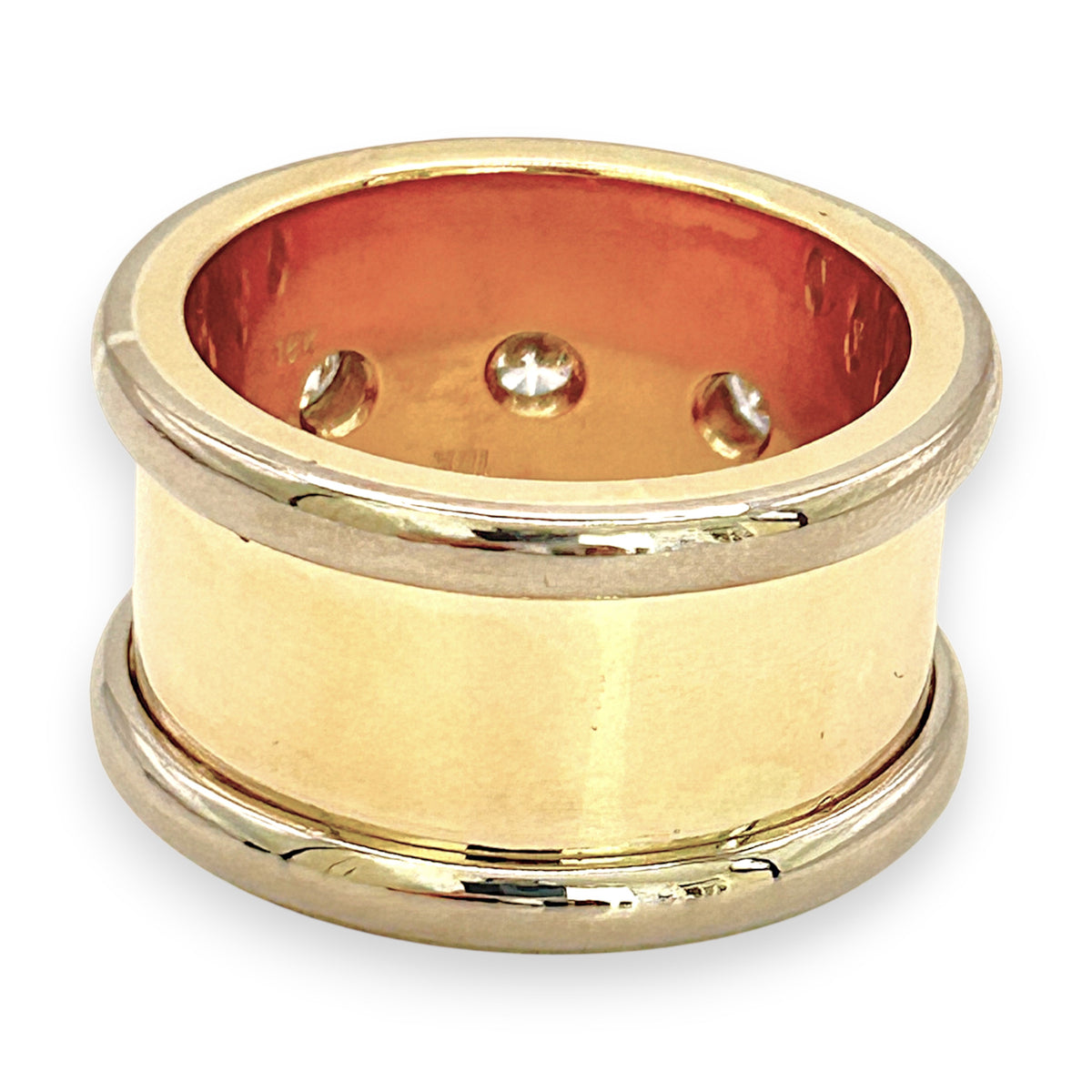 NZGD | 18ct Y/W Gold Regal Horizon Ring Valuation $25,750