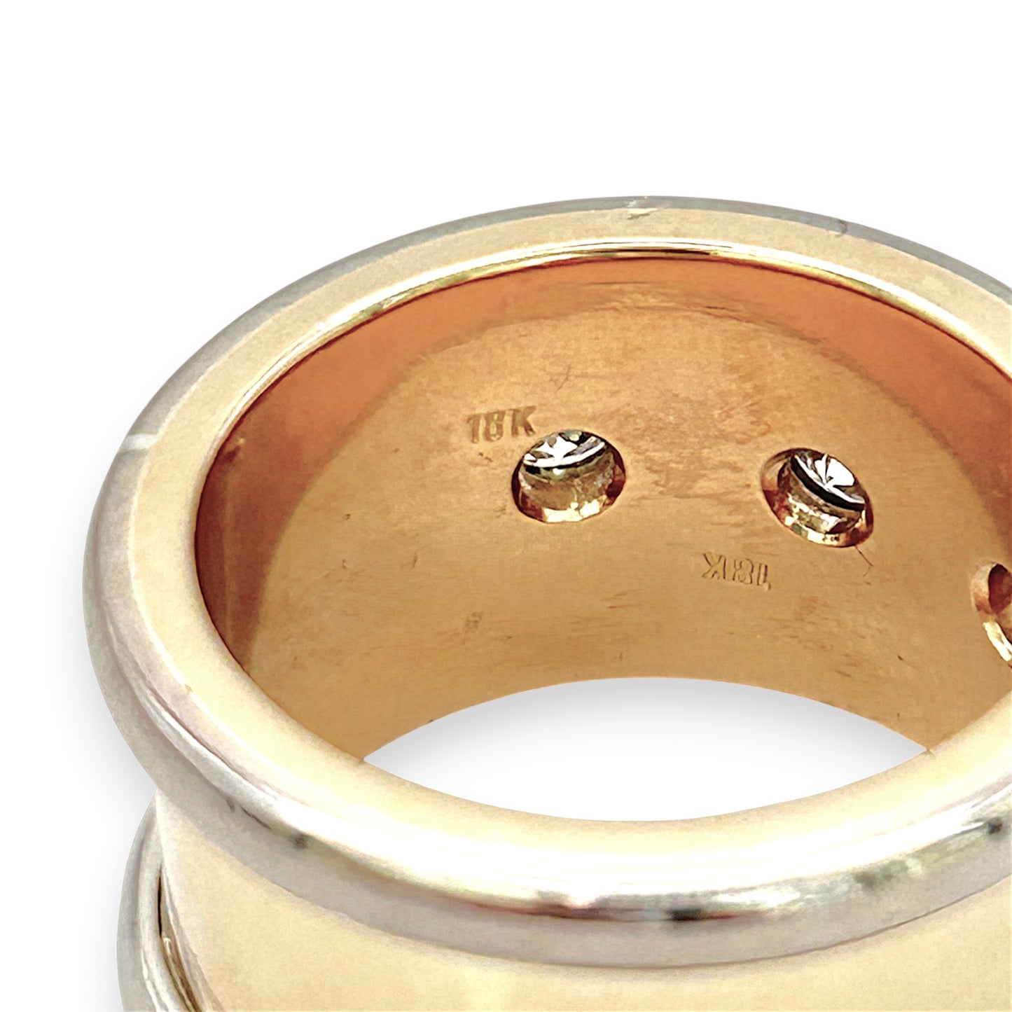 NZGD | 18ct Y/W Gold Regal Horizon Ring Valuation $25,750