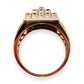 NZGD | 18ct Gold Aurora Edge Spark Ring Valuation $7,200
