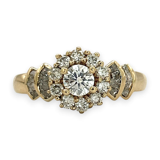 NZGD | 20ct Gold Celestial Diamond Crown Ring Valuation $6,200