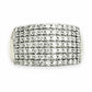 NZGD | 18ct White Gold MHJ Frosted Elegance Halo Ring Valuation $7,000