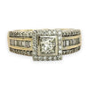 NZGD | 18ct Gold Ring Imperial Halo Pavilion Valuation $9,500