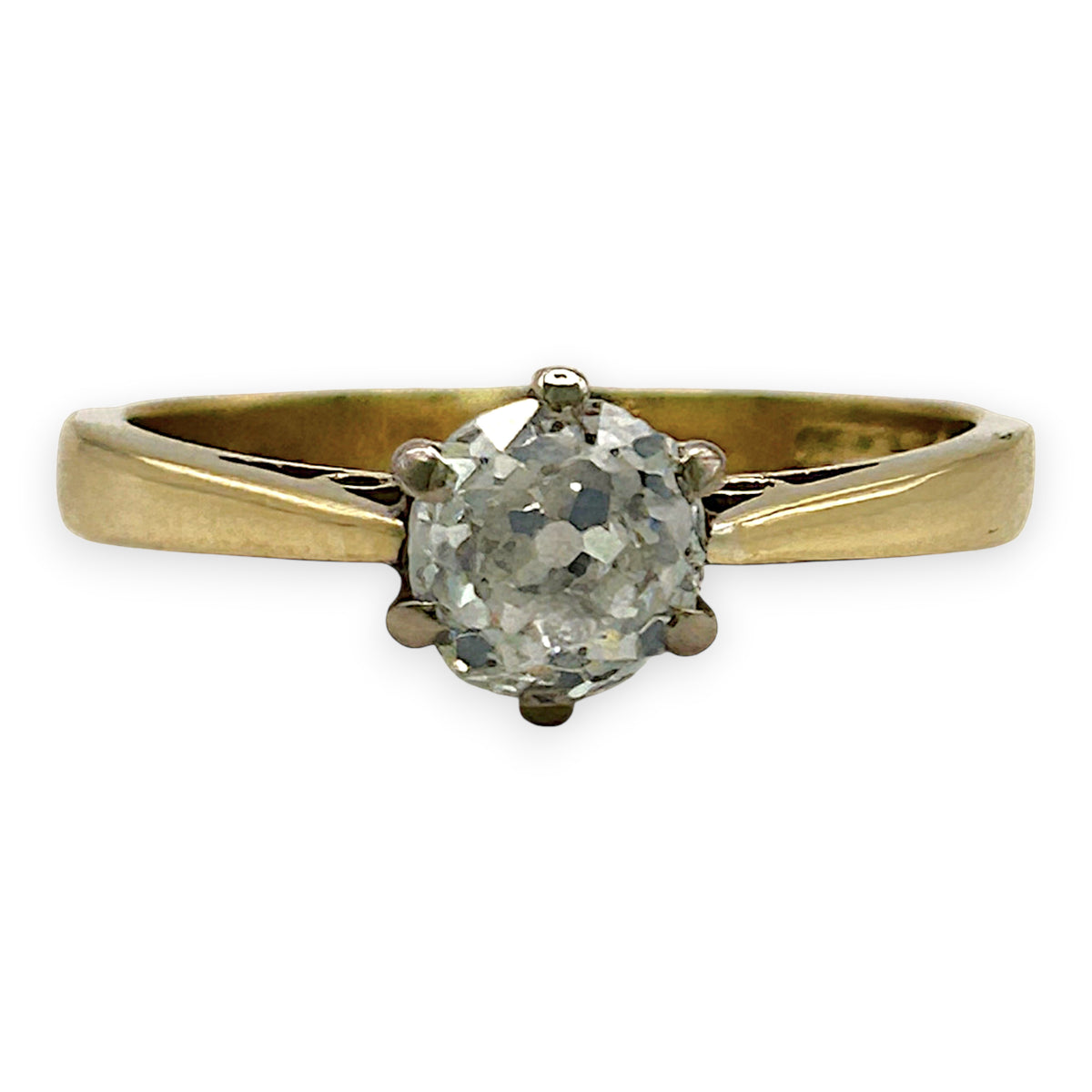 NZGD | 18ct Gold European Solitaire Ring Valuation $8,000