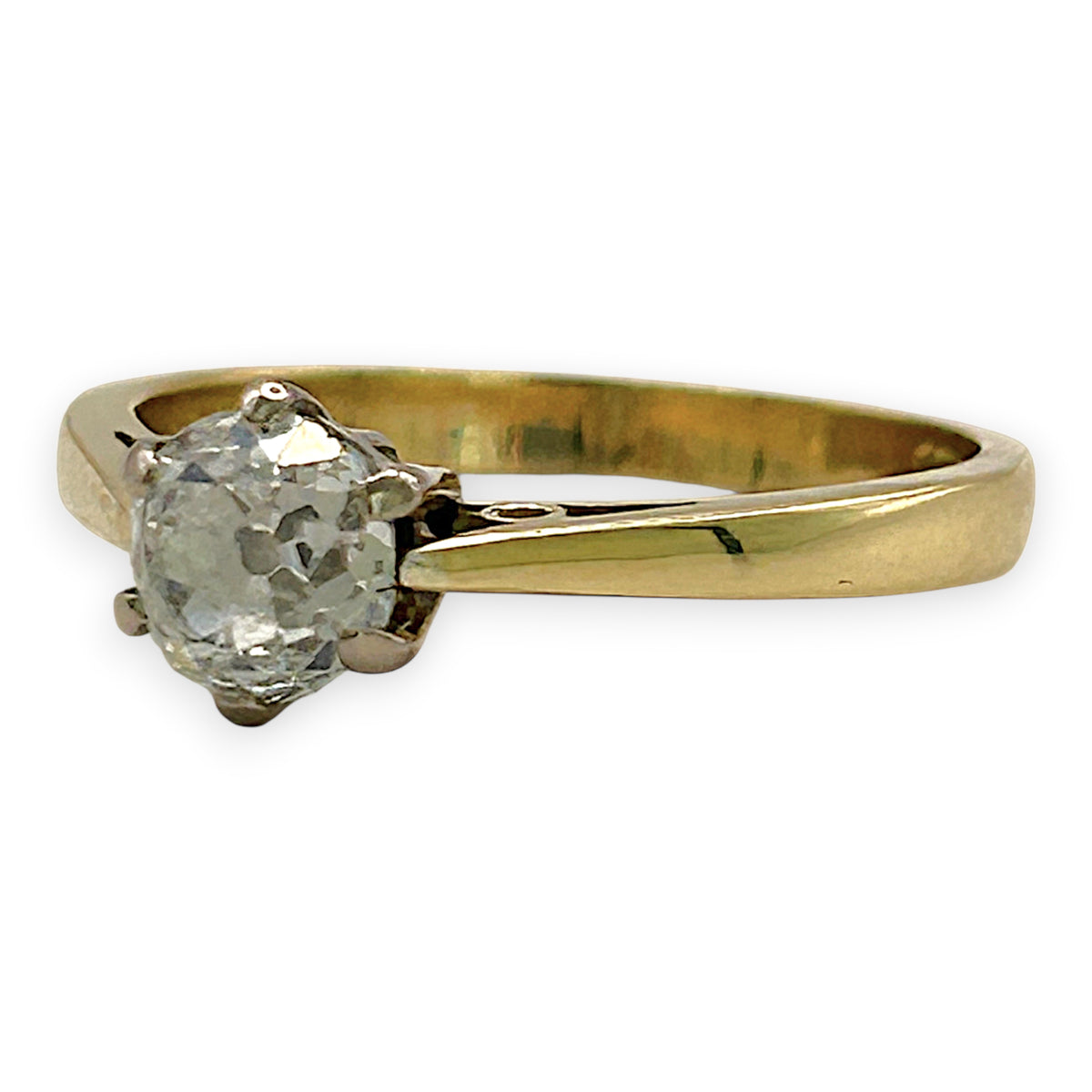 NZGD | 18ct Gold European Solitaire Ring Valuation $8,000