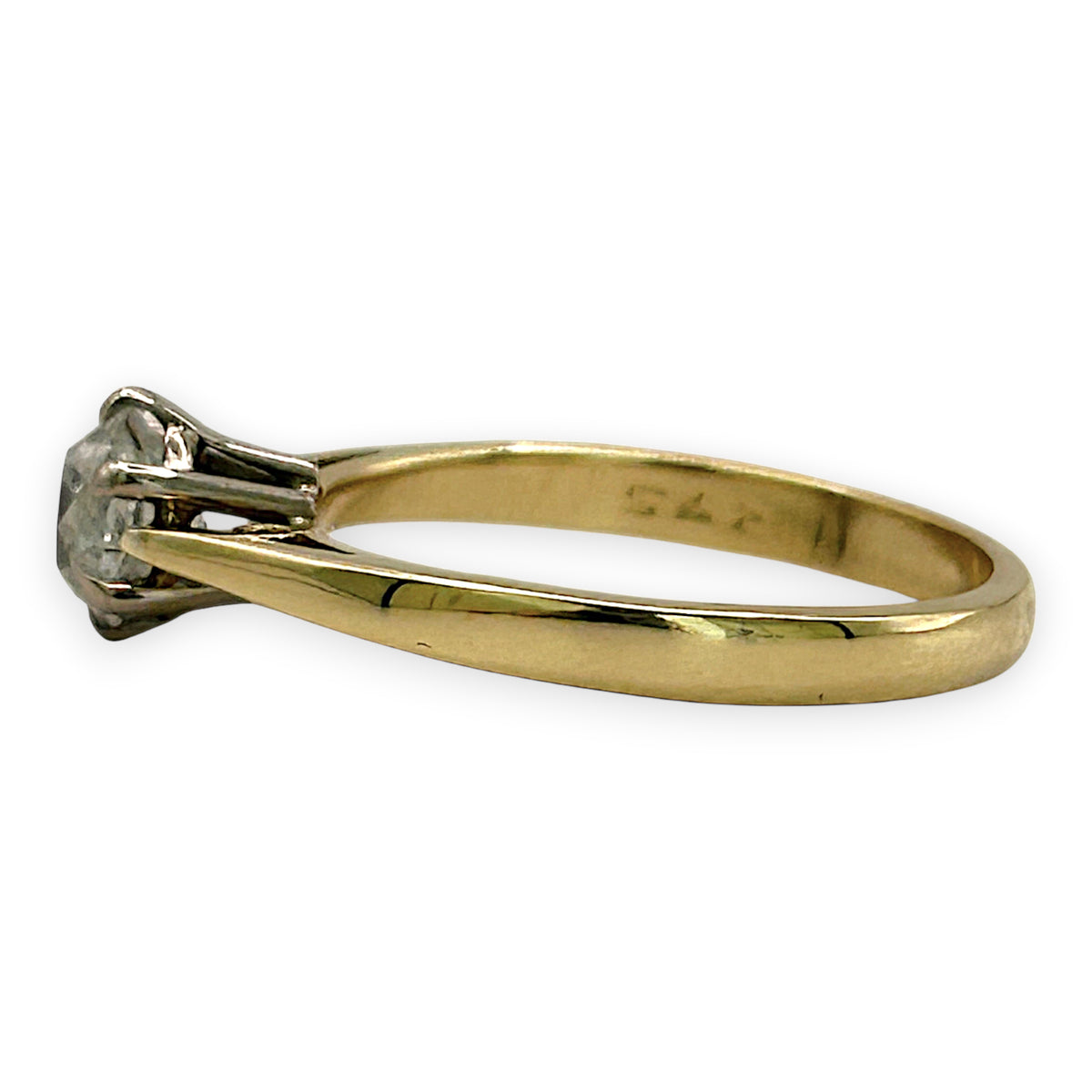 NZGD | 18ct Gold European Solitaire Ring Valuation $8,000