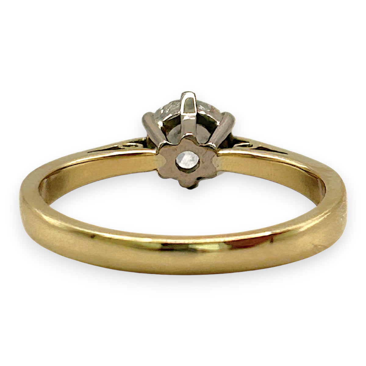 NZGD | 18ct Gold European Solitaire Ring Valuation $8,000