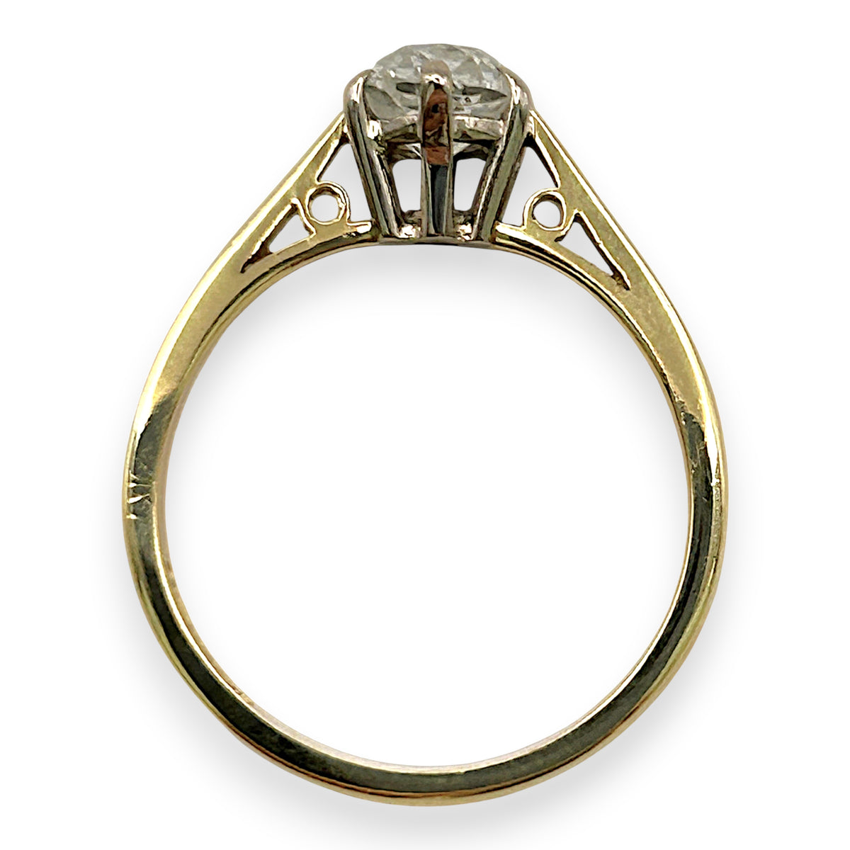 NZGD | 18ct Gold European Solitaire Ring Valuation $8,000