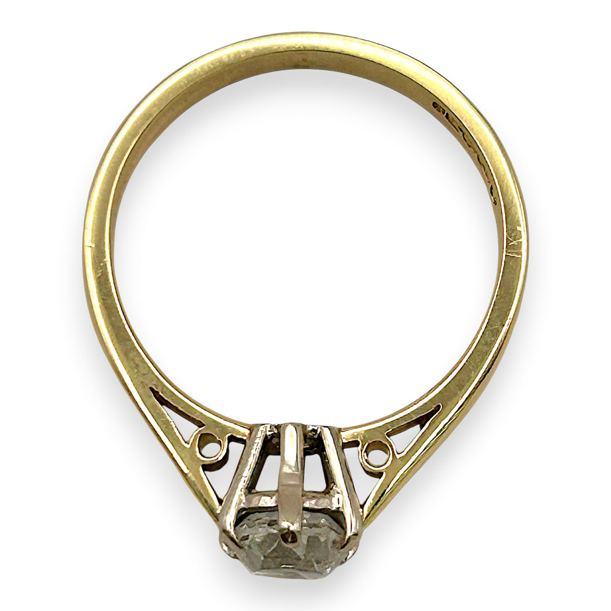 NZGD | 18ct Gold European Solitaire Ring Valuation $8,000
