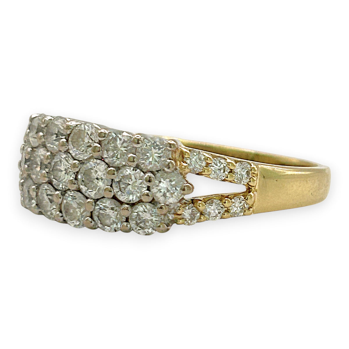 NZGD | 18ct Gold Eternity Crest Radiance Ring Valuation $6,300