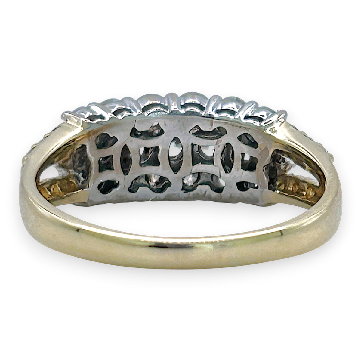 NZGD | 18ct Gold Eternity Crest Radiance Ring Valuation $6,300