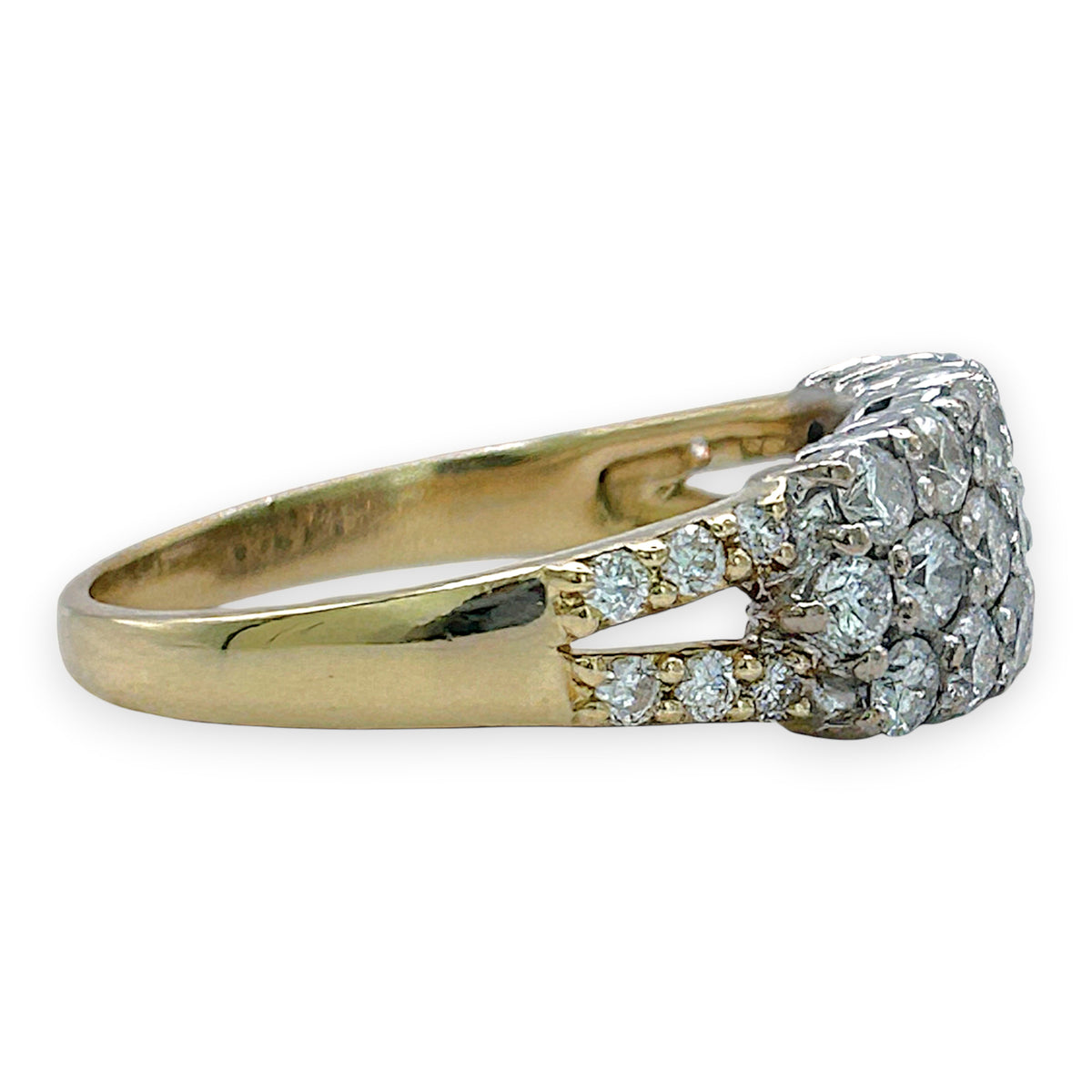 NZGD | 18ct Gold Eternity Crest Radiance Ring Valuation $6,300