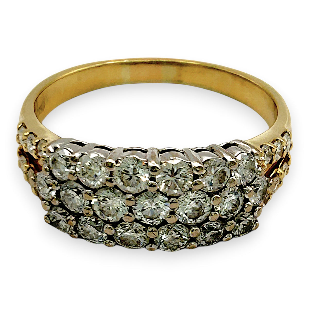 NZGD | 18ct Gold Eternity Crest Radiance Ring Valuation $6,300