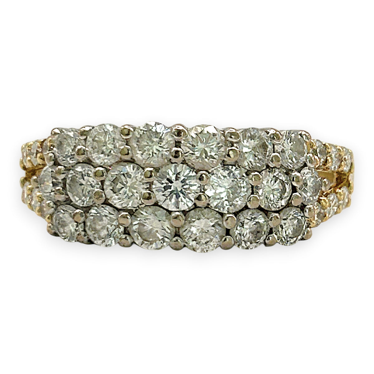 NZGD | 18ct Gold Eternity Crest Radiance Ring Valuation $6,300