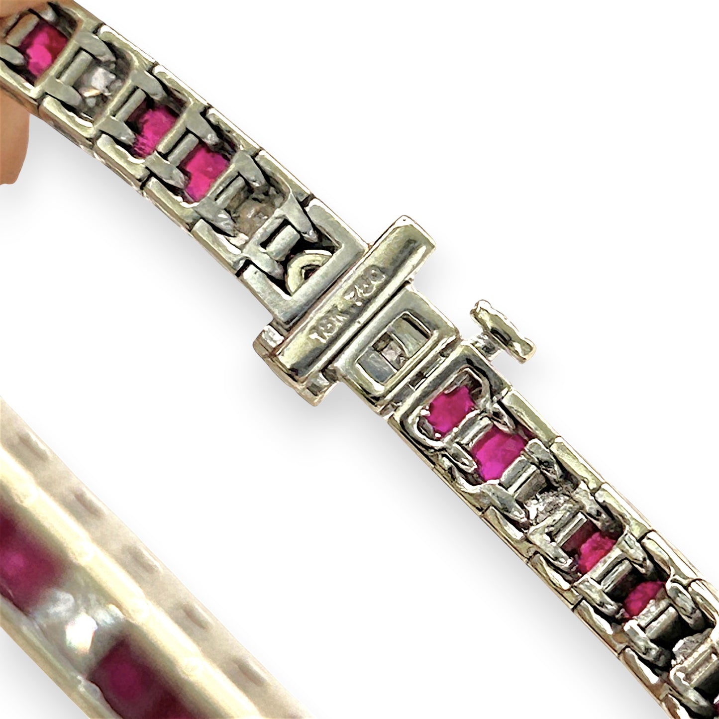 NZGD | 18ct Gold Ruby Royale Tennis Bracelet Valuation $23,000