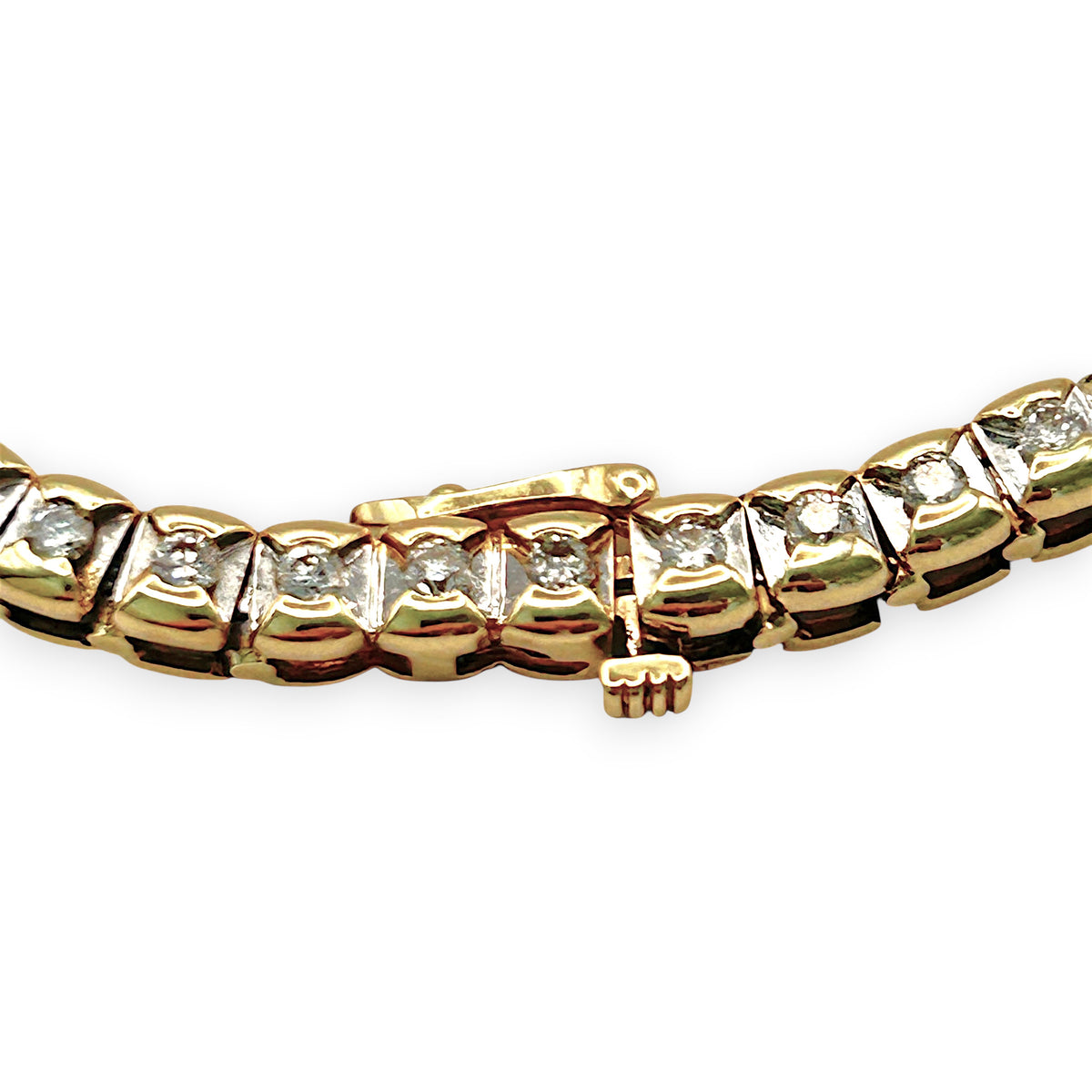 NZGD | 18ct Gold Celestial Éclat Tennis Bracelet Valuation $18,000