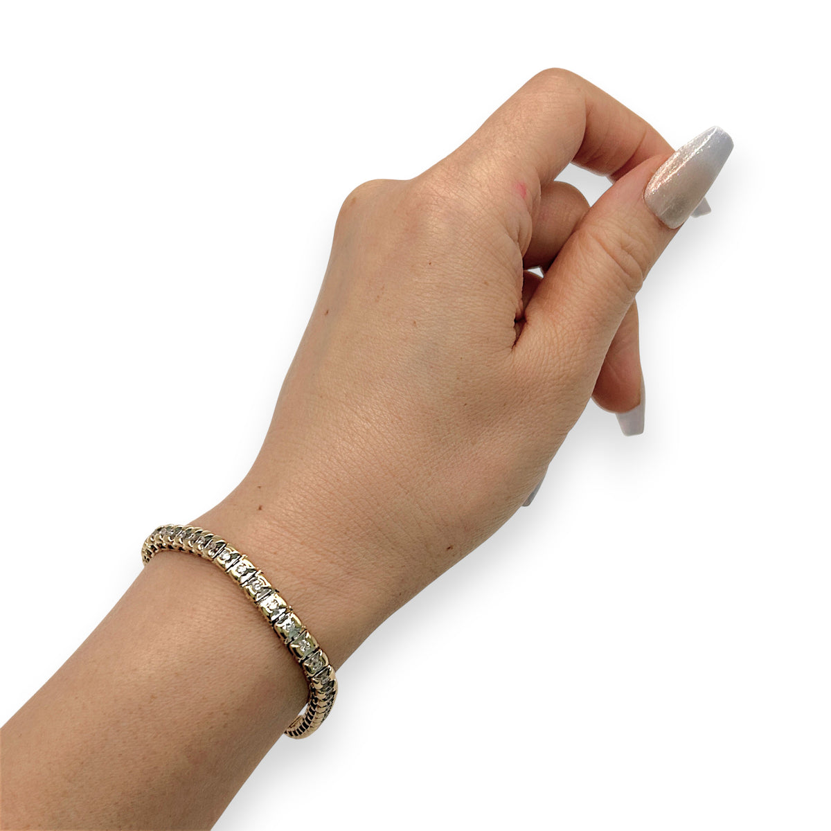 NZGD | 18ct Gold Celestial Éclat Tennis Bracelet Valuation $18,000