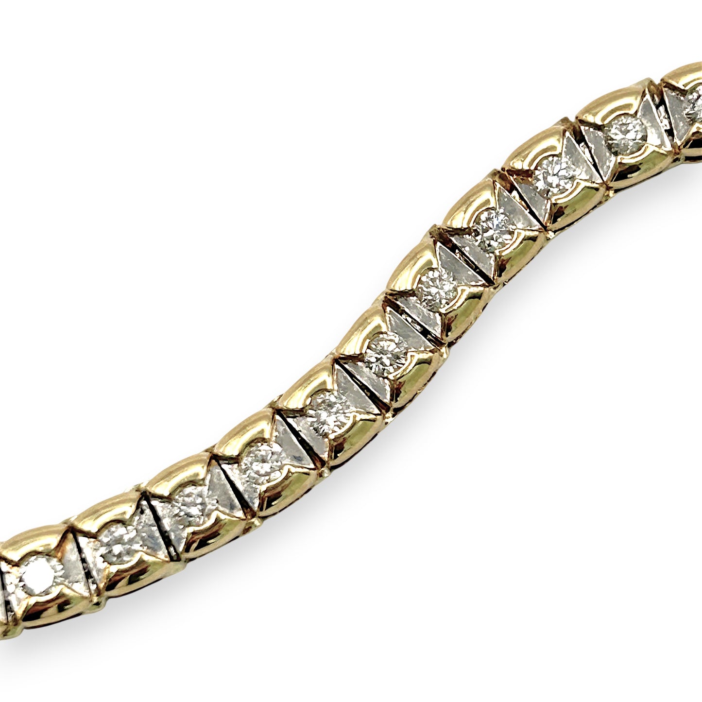 NZGD | 18ct Gold Celestial Éclat Tennis Bracelet Valuation $18,000