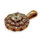 NZGD | 18ct Rose Gold Blush Crown Maple Diamond Earring & Pendant Set